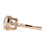 Load image into Gallery viewer, Cushion Cut Lab Grown Diamond Engagement Ring
