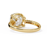 Load image into Gallery viewer, Cushion Cut Lab Grown Diamond Engagement Ring
