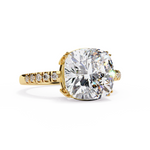 Load image into Gallery viewer, Cushion Cut Lab Grown Diamond Engagement Ring
