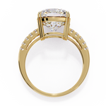 Load image into Gallery viewer, Cushion Cut Lab Grown Diamond Engagement Ring
