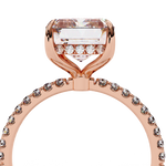 Load image into Gallery viewer, Radiat Cut Lab Grown Diamond Engagement Ring
