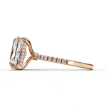 Load image into Gallery viewer, Radiat Cut Lab Grown Diamond Engagement Ring
