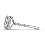 Load image into Gallery viewer, Radiat Cut Lab Grown Diamond Engagement Ring
