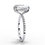Load image into Gallery viewer, Radiat Cut Lab Grown Diamond Engagement Ring
