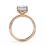 Load image into Gallery viewer, Radiat Cut Lab Grown Diamond Engagement Ring
