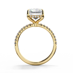 Load image into Gallery viewer, Radiat Cut Lab Grown Diamond Engagement Ring
