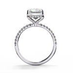 Load image into Gallery viewer, Radiat Cut Lab Grown Diamond Engagement Ring
