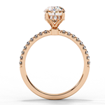 Load image into Gallery viewer, Oval Cut Moissanite Engagement Ring
