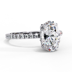 Load image into Gallery viewer, Oval Cut Moissanite Engagement Ring

