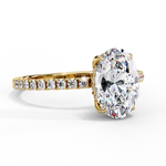 Load image into Gallery viewer, Oval Cut Moissanite Engagement Ring
