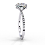 Load image into Gallery viewer, Oval Cut Moissanite Engagement Ring
