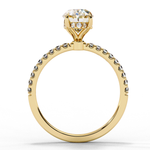 Load image into Gallery viewer, Oval Cut Moissanite Engagement Ring
