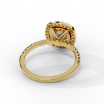 Load image into Gallery viewer, Cushion Cut Lab Grown Diamond Engagement Ring With Halo
