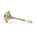 Load image into Gallery viewer, Cushion Cut Lab Grown Diamond Engagement Ring With Halo
