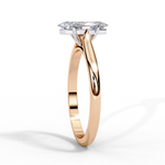 Load image into Gallery viewer, Solitaire Marquise Cut Moissanite Engagement Ring
