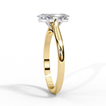Load image into Gallery viewer, Solitaire Marquise Cut Moissanite Engagement Ring

