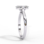 Load image into Gallery viewer, Solitaire Marquise Cut Moissanite Engagement Ring
