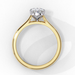 Load image into Gallery viewer, Solitaire Oval Cut Lab Grown Diamond Engagement Ring
