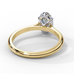 Load image into Gallery viewer, Solitaire Oval Cut Lab Grown Diamond Engagement Ring
