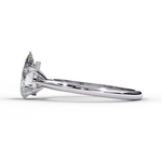 Load image into Gallery viewer, Solitaire Pear Cut Moissanite Engagement Ring
