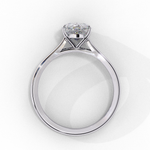 Load image into Gallery viewer, Solitaire Pear Cut Moissanite Engagement Ring
