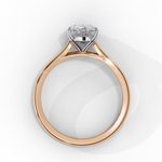 Load image into Gallery viewer, Solitaire Pear Cut Moissanite Engagement Ring

