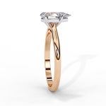 Load image into Gallery viewer, Solitaire Pear Cut Moissanite Engagement Ring
