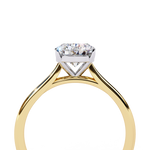 Load image into Gallery viewer, Solitaire Pear Cut Moissanite Engagement Ring
