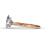 Load image into Gallery viewer, Solitaire Pear Cut Moissanite Engagement Ring
