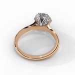 Load image into Gallery viewer, Solitaire Round Cut Lab Grown Diamond Engagement Ring
