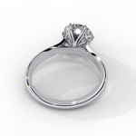 Load image into Gallery viewer, Solitaire Round Cut Lab Grown Diamond Engagement Ring
