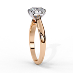 Load image into Gallery viewer, Solitaire Round Cut Lab Grown Diamond Engagement Ring
