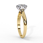 Load image into Gallery viewer, Solitaire Round Cut Lab Grown Diamond Engagement Ring
