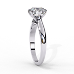 Load image into Gallery viewer, Solitaire Round Cut Lab Grown Diamond Engagement Ring
