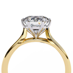 Load image into Gallery viewer, Solitaire Round Cut Lab Grown Diamond Engagement Ring
