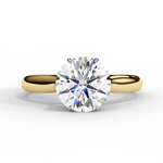 Load image into Gallery viewer, Solitaire Round Cut Lab Grown Diamond Engagement Ring
