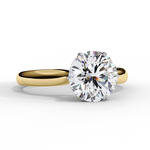 Load image into Gallery viewer, Solitaire Round Cut Lab Grown Diamond Engagement Ring
