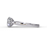 Load image into Gallery viewer, Solitaire Round Cut Lab Grown Diamond Engagement Ring
