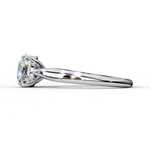 Load image into Gallery viewer, Solitaire Cushion Cut Moissanite Engagement Ring
