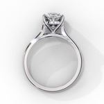 Load image into Gallery viewer, Solitaire Cushion Cut Moissanite Engagement Ring
