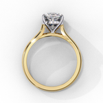 Load image into Gallery viewer, Solitaire Cushion Cut Moissanite Engagement Ring
