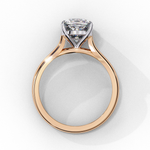 Load image into Gallery viewer, Solitaire Cushion Cut Moissanite Engagement Ring
