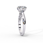 Load image into Gallery viewer, Solitaire Cushion Cut Moissanite Engagement Ring
