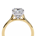 Load image into Gallery viewer, Solitaire Cushion Cut Moissanite Engagement Ring

