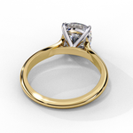Load image into Gallery viewer, Solitaire Cushion Cut Moissanite Engagement Ring
