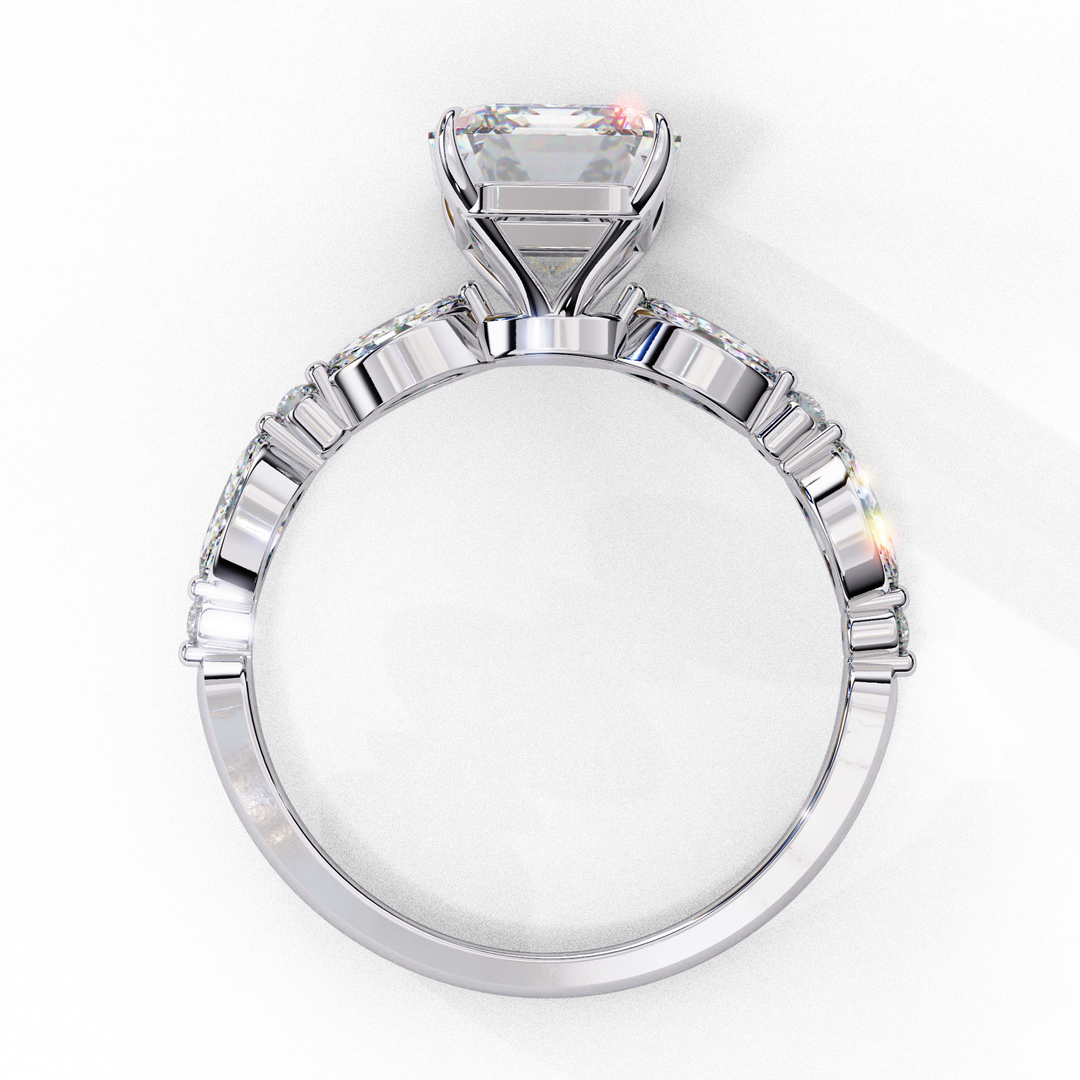 Color-14K White Gold