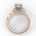 Load image into Gallery viewer, Solitaire Elongated Cushion Cut Lab Grown Diamond Engagement Ring
