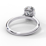 Load image into Gallery viewer, Solitaire Elongated Cushion Cut Lab Grown Diamond Engagement Ring
