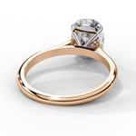 Load image into Gallery viewer, Solitaire Elongated Cushion Cut Lab Grown Diamond Engagement Ring
