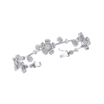 Load image into Gallery viewer, Elegant Floral Moissanite Bracelet
